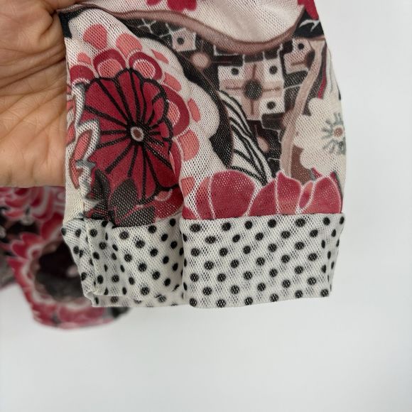 Sweet‎ Pea by Stacy Frati Women’s Sheer Top/Dress – Small – Y2K Eclectic 70s - Picture 4 of 8